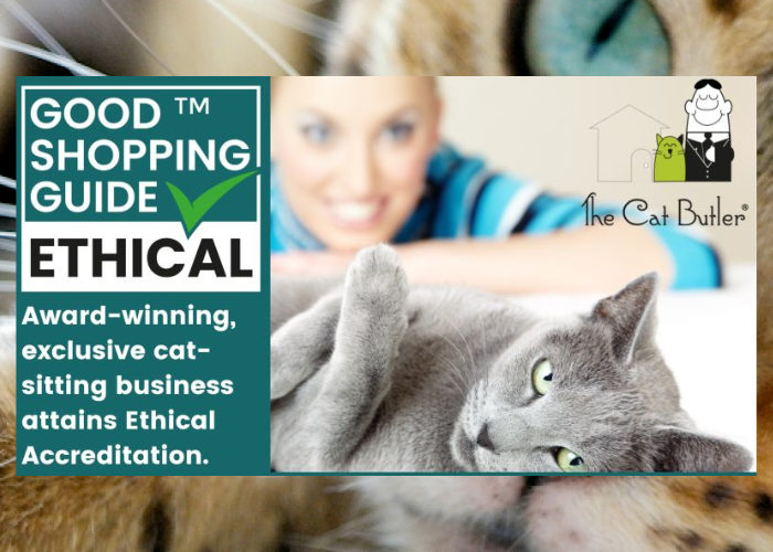 The Cat Butler Celebrates Prestigious Ethical Accreditation by The Good Shopping Guide