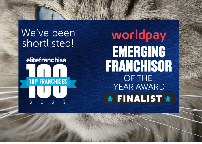 The Cat Butler Shortlisted for Prestigious Worldpay Emerging Franchisor of the Year Award